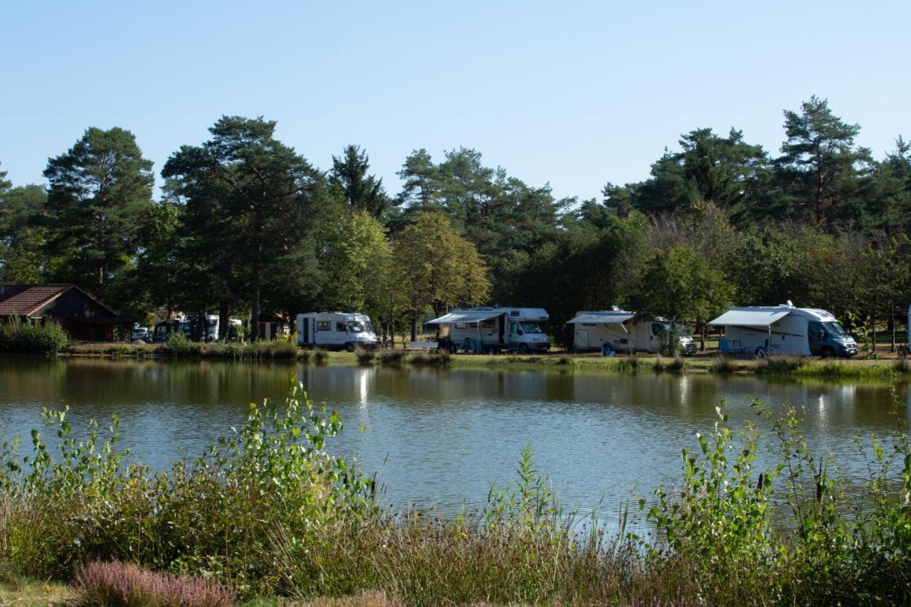 Naturcamping Lueneburger Heide - Chalets & Tiny Haeuser 졸타우 외부 사진