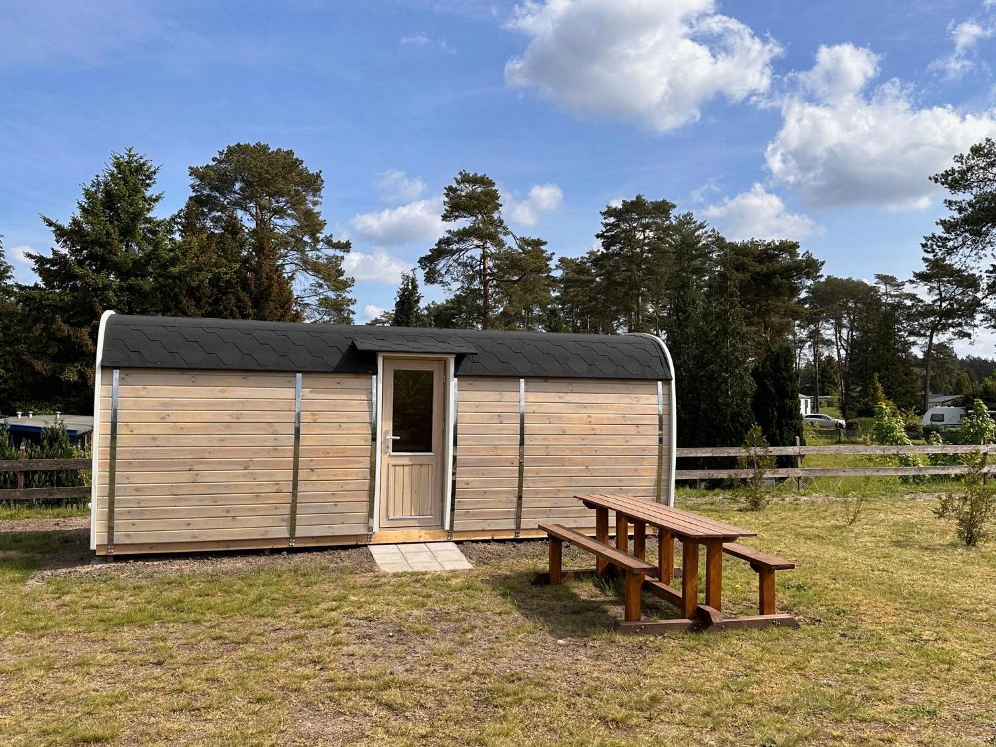 Naturcamping Lueneburger Heide - Chalets & Tiny Haeuser 졸타우 외부 사진