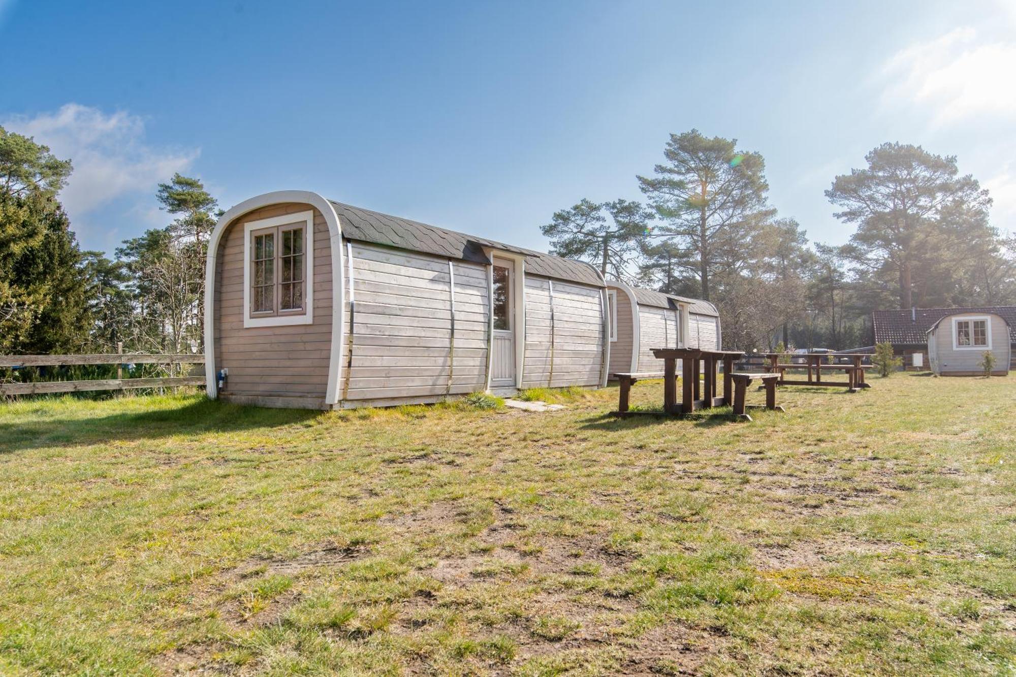 Naturcamping Lueneburger Heide - Chalets & Tiny Haeuser 졸타우 외부 사진