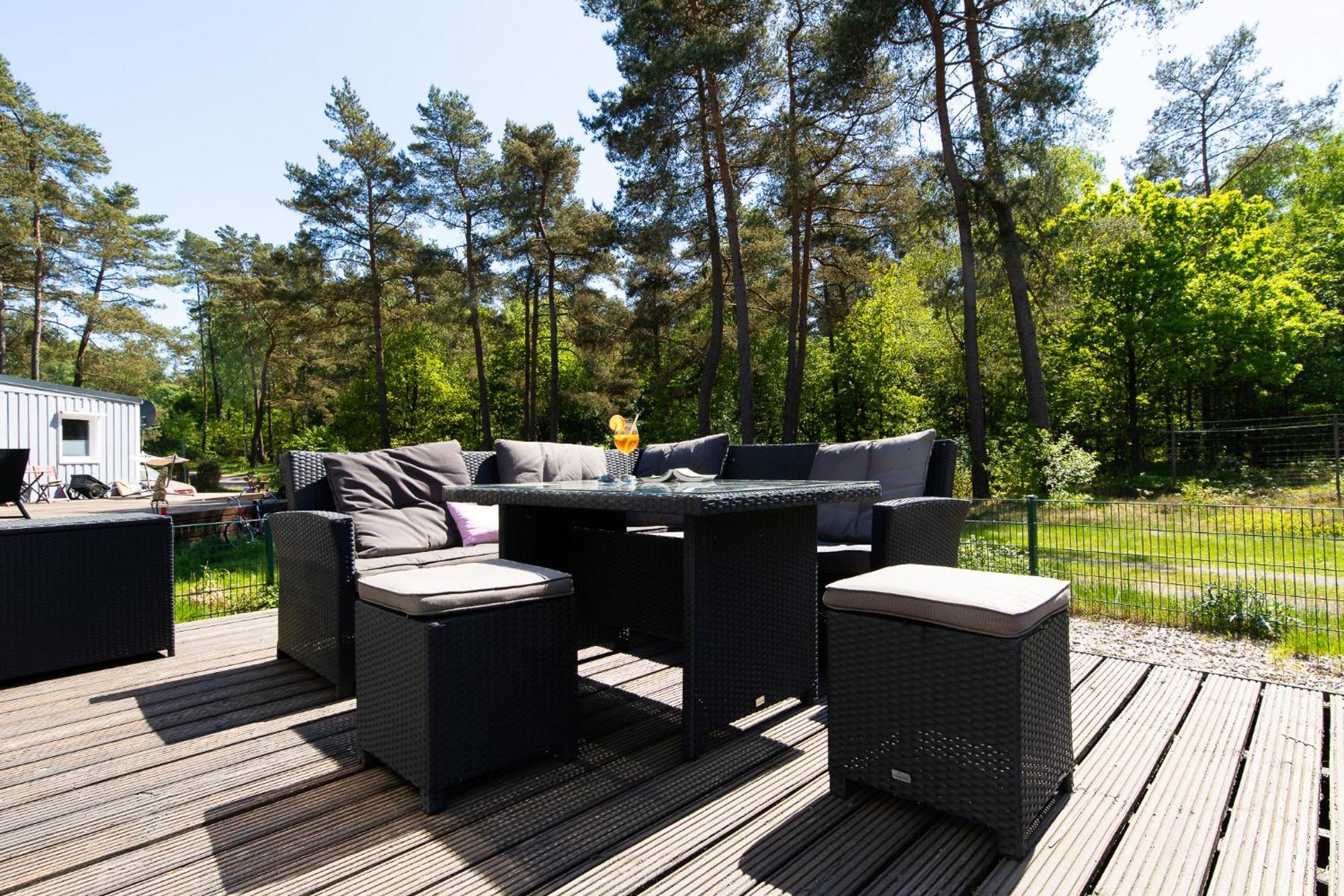 Naturcamping Lueneburger Heide - Chalets & Tiny Haeuser 졸타우 외부 사진