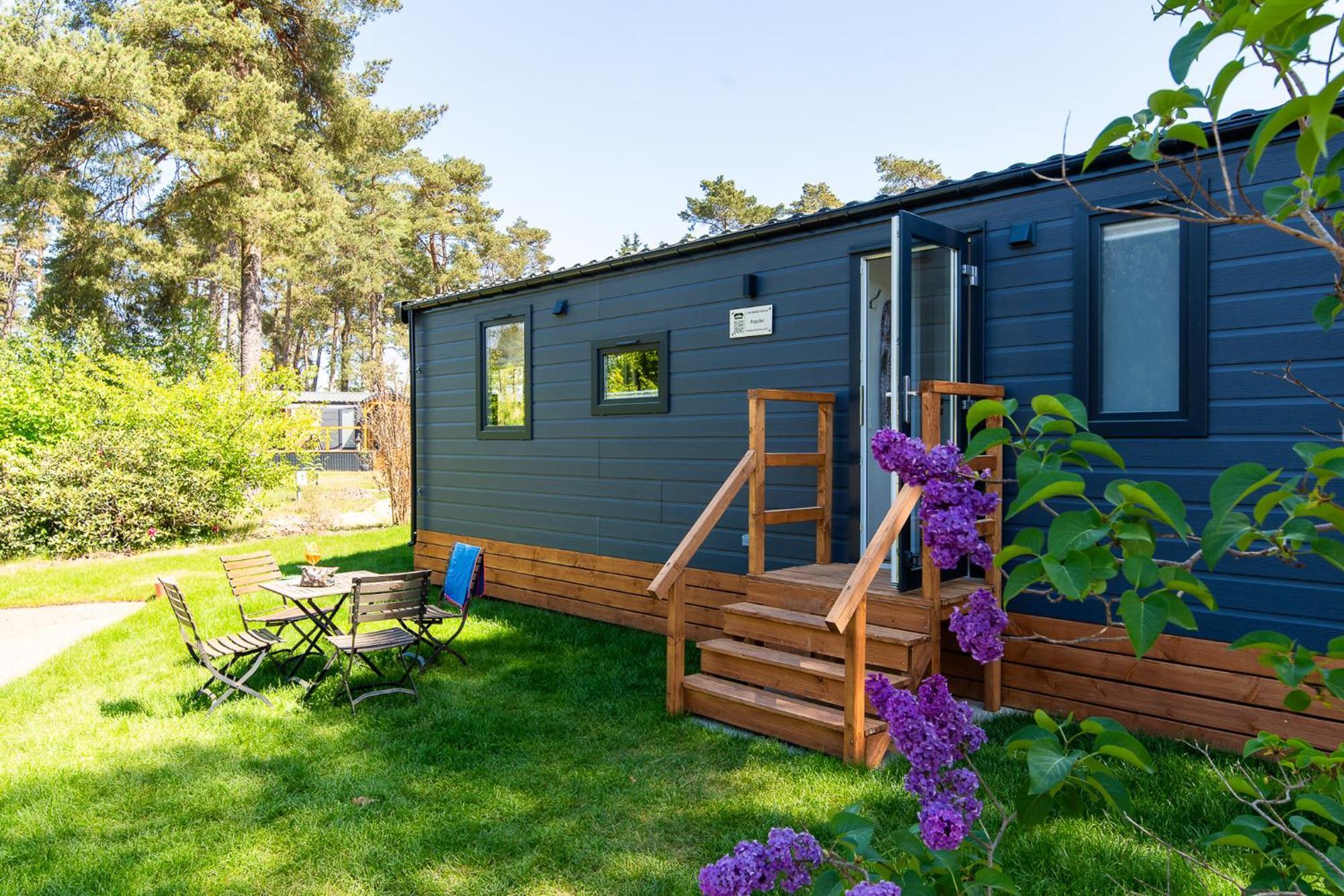 Naturcamping Lueneburger Heide - Chalets & Tiny Haeuser 졸타우 외부 사진